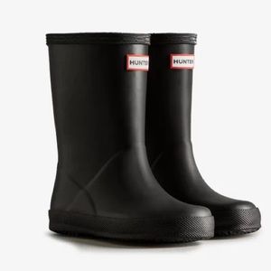 Hunter Boots (Black) - Toddle Size US 7 / EUR 23